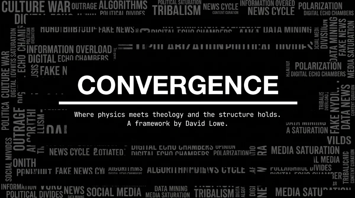 Convergence — Where physics meets theology and the structure holds